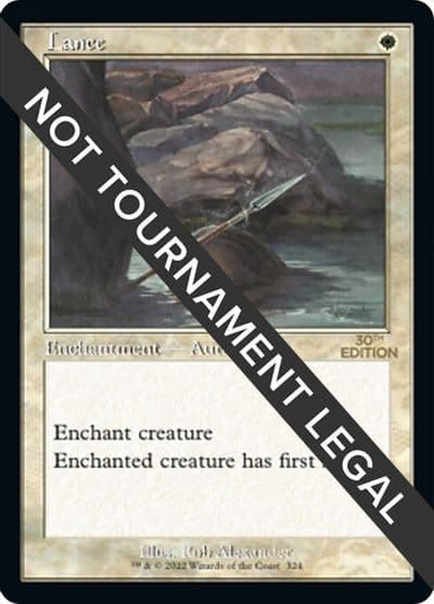 Lance Retro Frame 30th Anniversary Edition Magic card