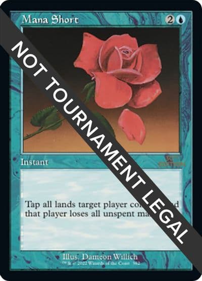Mana Short Retro Frame 30th Anniversary Edition Magic card