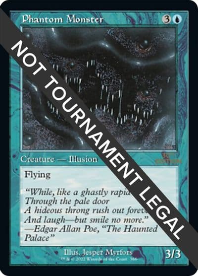 Phantom Monster Retro Frame 30th Anniversary Edition Magic card