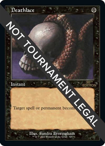 Deathlace Retro Frame 30th Anniversary Edition Magic card