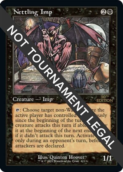 Nettling Imp Retro Frame 30th Anniversary Edition Magic card