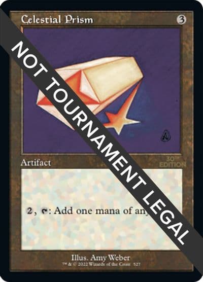 Celestial Prism Retro Frame 30th Anniversary Edition Magic card