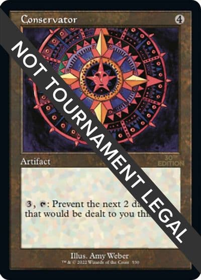 Conservator Retro Frame 30th Anniversary Edition Magic card