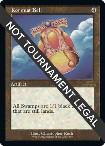 Kormus Bell Retro Frame 30th Anniversary Edition Magic card