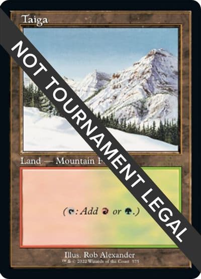 Taiga Retro Frame 30th Anniversary Edition Magic card