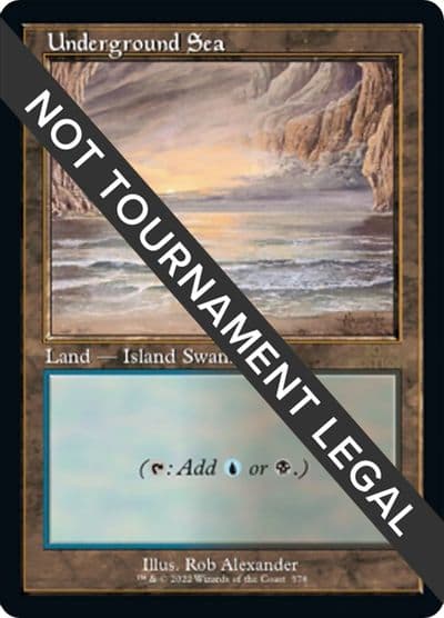 Underground Sea Retro Frame 30th Anniversary Edition Magic card