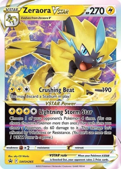 Zeraora VSTAR - SWSH265 SWSH: Sword & Shield Promo Cards Pokemon card