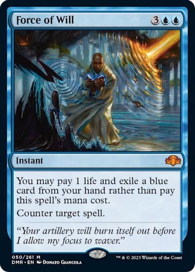 Force of Will Dominaria Remastered Magic card