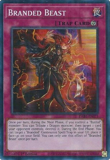 Branded Beast Darkwing Blast Yu-Gi-Oh! card