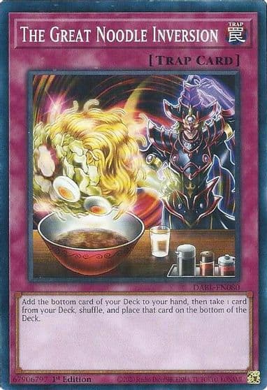 The Great Noodle Inversion Darkwing Blast Yu-Gi-Oh! card
