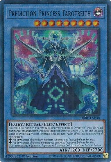 Prediction Princess Tarotreith Darkwing Blast Yu-Gi-Oh! card