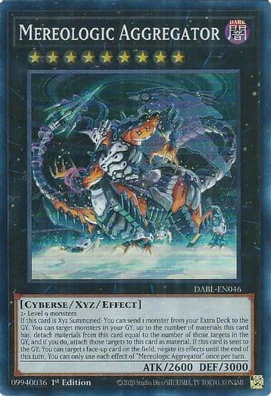 Mereologic Aggregator Darkwing Blast Yu-Gi-Oh! card