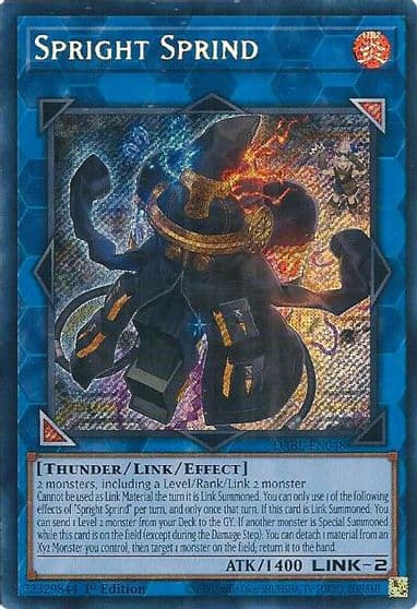 Spright Sprind Darkwing Blast Yu-Gi-Oh! card