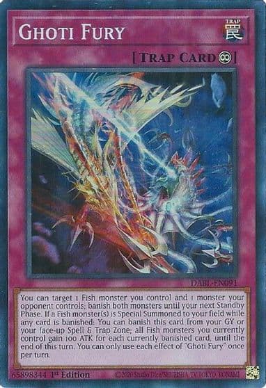 Ghoti Fury Darkwing Blast Yu-Gi-Oh! card
