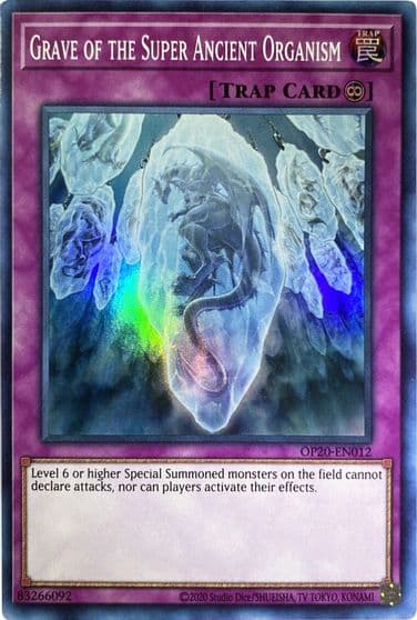 Grave of the Super Ancient Organism OTS Tournament Pack 20 Yu-Gi-Oh! card