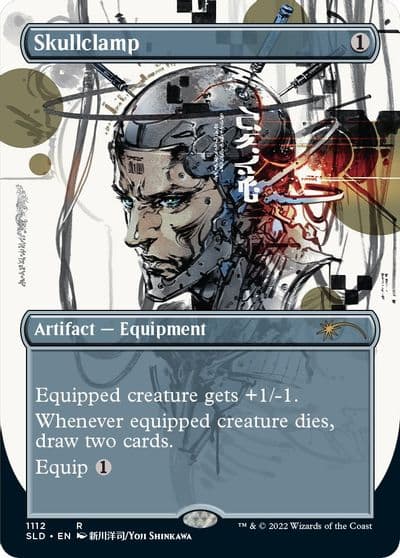 Skullclamp 1112 Secret Lair Drop Series Magic card