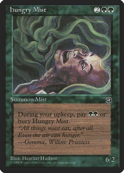 Hungry Mist Homelands Magic card