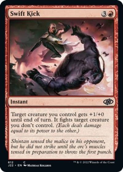 Swift Kick Jumpstart 2022 Magic card