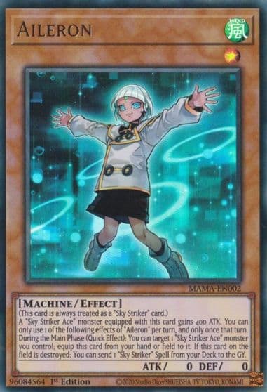Aileron Magnificent Mavens Yu-Gi-Oh! card