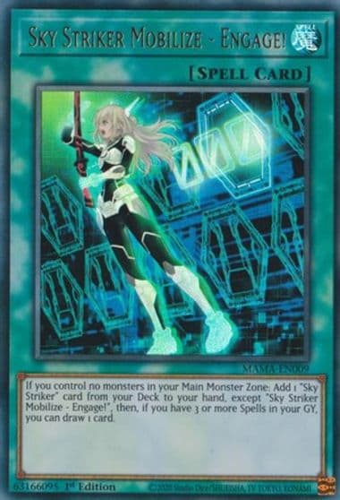 Sky Striker Mobilize Engage Magnificent Mavens Yu-Gi-Oh! card