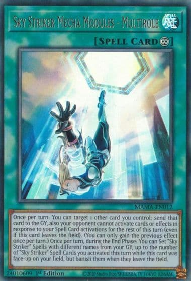 Sky Striker Mecha Modules Multirole Magnificent Mavens Yu-Gi-Oh! card