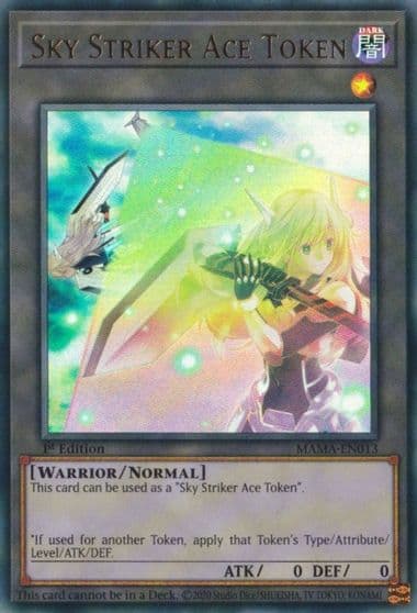 Token Sky Striker Ace Magnificent Mavens Yu-Gi-Oh! card