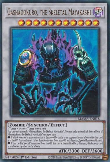 Gashadokuro the Skeletal Mayakashi Magnificent Mavens Yu-Gi-Oh! card