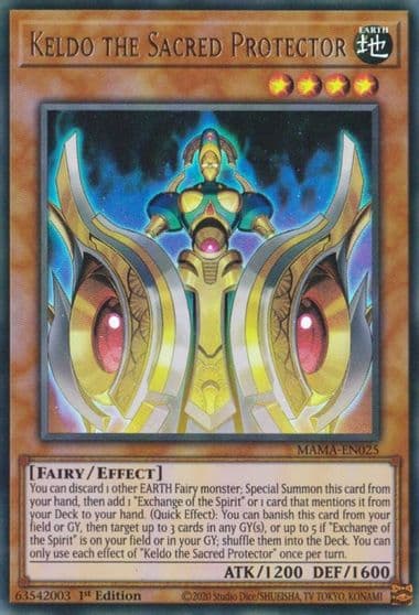 Keldo the Sacred Protector Magnificent Mavens Yu-Gi-Oh! card