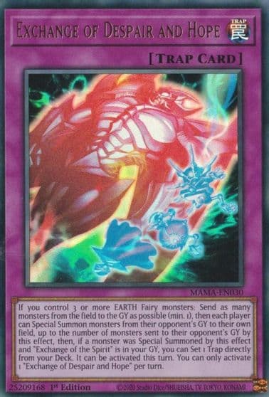 Exchange of Despair and Hope Magnificent Mavens Yu-Gi-Oh! card