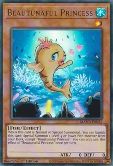 Beautunaful Princess Magnificent Mavens Yu-Gi-Oh! card
