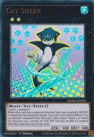 Cat Shark Magnificent Mavens Yu-Gi-Oh! card