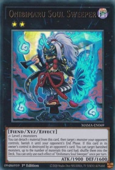Onibimaru Soul Sweeper Magnificent Mavens Yu-Gi-Oh! card