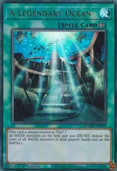 A Legendary Ocean Magnificent Mavens Yu-Gi-Oh! card