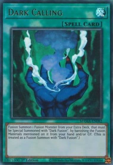 Dark Calling Magnificent Mavens Yu-Gi-Oh! card