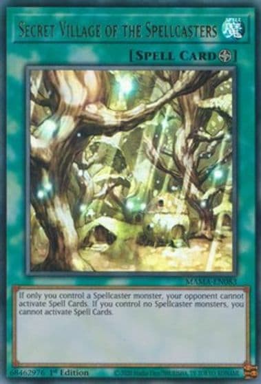 Secret Village of the Spellcasters Magnificent Mavens Yu-Gi-Oh! card