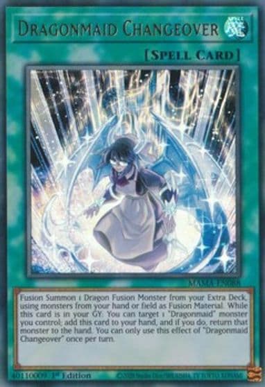 Dragonmaid Changeover Magnificent Mavens Yu-Gi-Oh! card