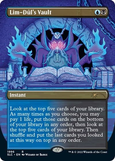 Lim Duls Vault Secret Lair Countdown Kit Magic card