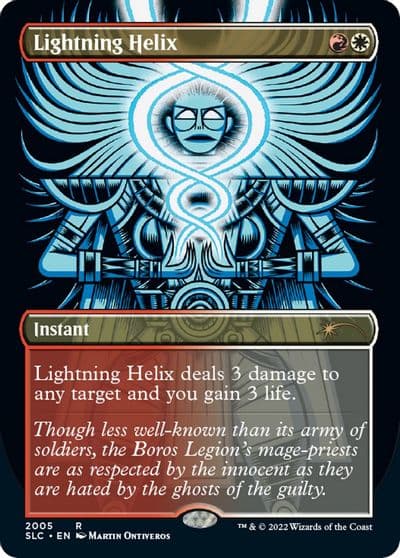 Lightning Helix Secret Lair Countdown Kit Magic card