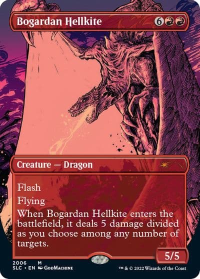 Bogardan Hellkite Secret Lair Countdown Kit Magic card