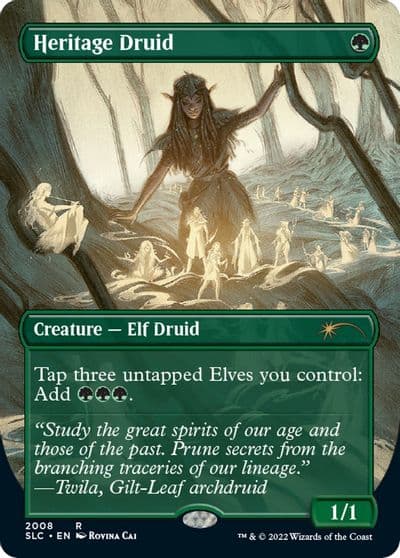 Heritage Druid Secret Lair Countdown Kit Magic card