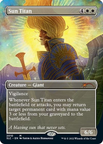 Sun Titan Secret Lair Countdown Kit Magic card
