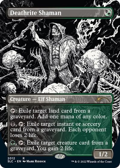 Deathrite Shaman Secret Lair Countdown Kit Magic card