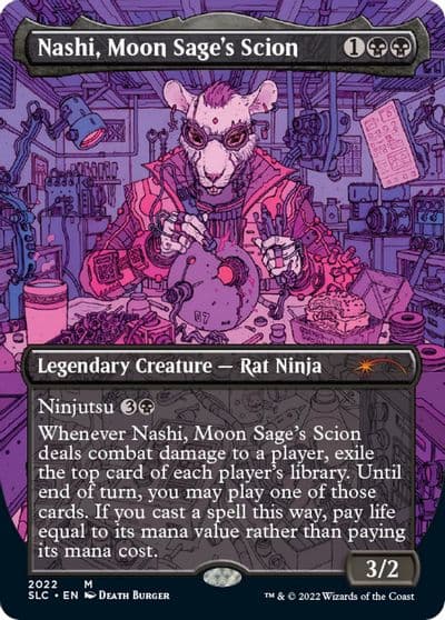 Nashi Moon Sages Scion Secret Lair Countdown Kit Magic card