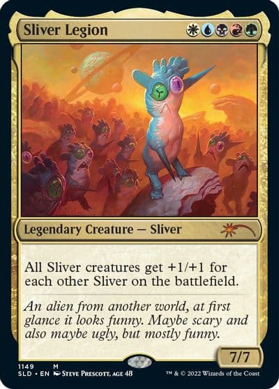Sliver Legion 1149 Secret Lair Drop Series Magic card