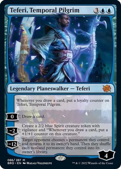 Teferi Temporal Pilgrim The Brothers' War Magic card