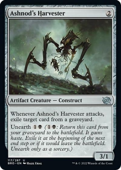 Ashnods Harvester The Brothers' War Magic card