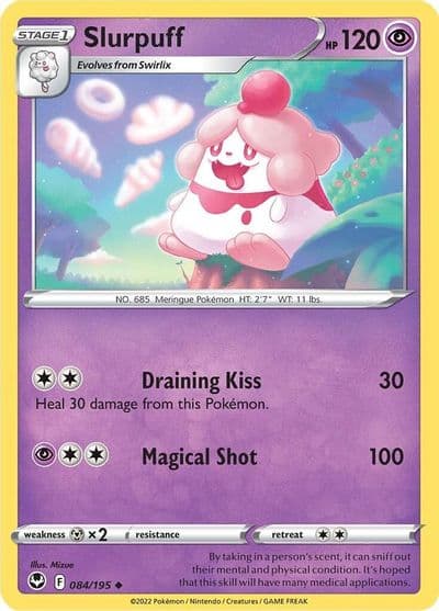 Slurpuff SWSH12: Silver Tempest Pokemon card