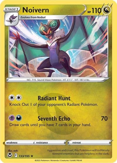 Noivern SWSH12: Silver Tempest Pokemon card