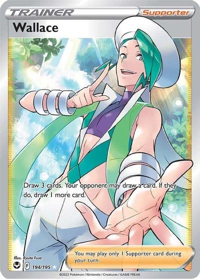 Wallace (Full Art) SWSH12: Silver Tempest Pokemon card