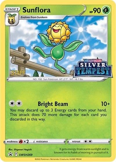 Sunflora - SWSH269 (Prerelease) [STAFF] SWSH: Sword & Shield Promo Cards Pokemon card